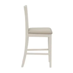 Pebblebrook Wood Slat Back Counter Height Stool White Wire Brush - Hillsdale Furniture 12 Pebblebrook Wood Slat Back Counter Height Stool White Wire Brush - Hillsdale Furniture -Baxton Studio Shop GUEST 3d4dc372 a290 4ec3 bb38 49c5e9633e5a