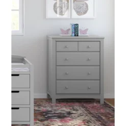 Graco Benton 4 Drawer Dresser - Pebble Gray -Baxton Studio Shop GUEST 3d7a7262 5639 4cd3 a297 f709c3a75c3d