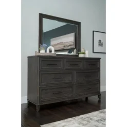 6pc Cindi Sleigh Bedroom Set Gray - Abbyson Living -Baxton Studio Shop GUEST 3f2f42e3 3b9f 4b9c 981e 51e76c06fcc3