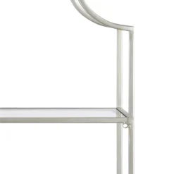 20" X 30" Ciel Tiered Wall Shelf Silver - Kate & Laurel All Things Decor -Baxton Studio Shop GUEST 3f48643a 51fe 4cd1 b22b 9511e8c4f34b