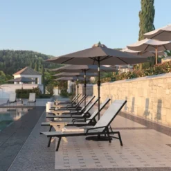 Flash Furniture Brazos Adjustable Chaise Lounge Chair With Arms, All-Weather Outdoor Five-Position Recliner 15 Flash Furniture Brazos Adjustable Chaise Lounge Chair With Arms, All-Weather Outdoor Five-Position Recliner -Baxton Studio Shop GUEST 3f64fcd5 7d2e 4bfe 91bf eaa2c86057fa