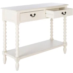 Athena 2 Drawer Console Table - Safavieh -Baxton Studio Shop GUEST 404603d0 3e04 4d5b 8822 2cc9f706620f