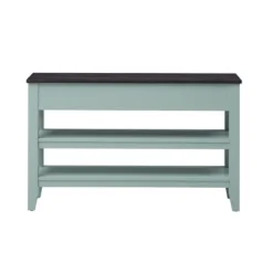 48" Solid Wood Top Modern Living Room Console Table With 3 Drawers And 2 Shelves - ModernLuxe 17 48" Solid Wood Top Modern Living Room Console Table With 3 Drawers And 2 Shelves - ModernLuxe -Baxton Studio Shop GUEST 40b79f8a 8b6d 46f5 8ec2 242e7305cd48