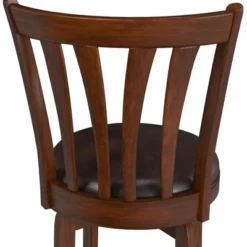 25.5" Savana Swivel Counter Height Barstool Cherry/Black - Hillsdale Furniture 20 25.5" Savana Swivel Counter Height Barstool Cherry/Black - Hillsdale Furniture -Baxton Studio Shop GUEST 40e88e31 1ca3 4856 a403 3c907e67dc90