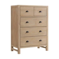 4pc Arden Wood Bedroom Set With 2 Drawer Nightstand With Open Shelf Light Driftwood - Alaterre Furniture -Baxton Studio Shop GUEST 4156599d b5f0 4be9 b06c a01fe1ffac1d