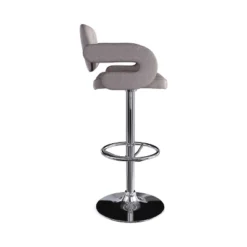 Set Of 2 Adjustable Tufted Fabric Barstool With Armrests - CorLiving -Baxton Studio Shop GUEST 41f3b723 27e2 4ffd a2d1 65cb28d43b4a