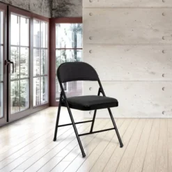 Set Of 4 Fabric Padded Folding Chairs - Hampden Furnishings -Baxton Studio Shop GUEST 427bd64b 1e0f 40c0 8b47 af6af2a7347e