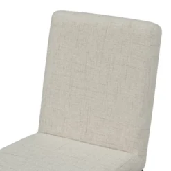 5 PCS Dining Table Set, Retro Round Table With 4 Upholstered Chairs-ModernLuxe -Baxton Studio Shop GUEST 42896c87 96be 414a 8ddf 92172cb877da