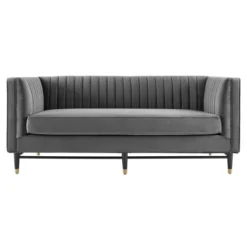 Devote Channel Tufted Performance Velvet Loveseat - Modway 11 Devote Channel Tufted Performance Velvet Loveseat - Modway -Baxton Studio Shop GUEST 431e9905 9d75 4072 8373 7d0ceca210d3