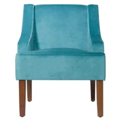 Velvet Swoop Armchair - HomePop 32 Velvet Swoop Armchair - HomePop -Baxton Studio Shop GUEST 441c8b11 5c64 4615 9f60 3520bf789f9e