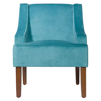 Velvet Swoop Armchair - HomePop 14 Velvet Swoop Armchair - HomePop - Image 14