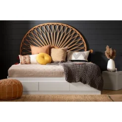 Queen Balka Rattan Wall Mounted Pattern Headboard - South Shore 13 Queen Balka Rattan Wall Mounted Pattern Headboard - South Shore -Baxton Studio Shop GUEST 443efc13 52b8 4974 b4cd efd8adebeb6a