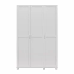 RealRooms Basin Framed 3 Door Wardrobe -Baxton Studio Shop GUEST 44a6f8b3 9774 4df3 aefb 37f127f0a4be