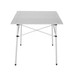 Stansport Aluminum Folding Slat Table 27" X 27"