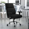 Emma And Oliver 400 Lb. Big & Tall Mid-Back Swivel Clean Line Stitch Ergonomic Task Office Chair