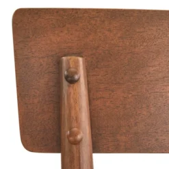 5pc Newington Height Dining Set Walnut - Lifestorey -Baxton Studio Shop GUEST 46bba4ff 6eba 4b49 9e60 2cd3c933f3fb