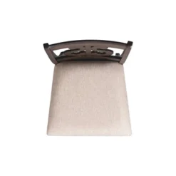 2pc 30" Stanford Swirl Back Barstool Set Smokey Walnut - Picket House Furnishings -Baxton Studio Shop GUEST 47b99a5e 72a1 4396 bacb b0e3c000de9b