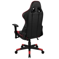 BlackArc Delta Gaming Setup: Reclining Chair With Lumbar Support & Headrest; Desk With Detachable Headphone Hook/Cupholder & Monitor Stand -Baxton Studio Shop GUEST 483440eb 0c55 462c abe3 d381f410a402