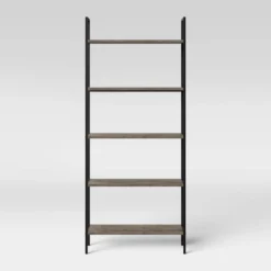 72" Loring 5 Shelf Ladder Bookshelf - Threshold™ -Baxton Studio Shop GUEST 487d3467 cee9 4af9 9e14 96c0d287e8bb