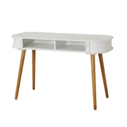 Edie Desk - White/Walnut - Buylateral -Baxton Studio Shop GUEST 4886ce9e 358b 4ce3 89c0 0bdc829eb17c