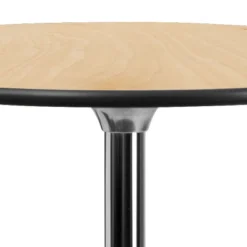Flash Furniture 30'' Round Wood Cocktail Table With 30'' And 42'' Columns -Baxton Studio Shop GUEST 48fce5fe 0586 41e4 9d7c 8866082dc750