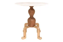 Inmod Juno Marble Side Table White/Gold -Baxton Studio Shop GUEST 4904ce6b b030 41f3 b14d 8f5110ca89a5