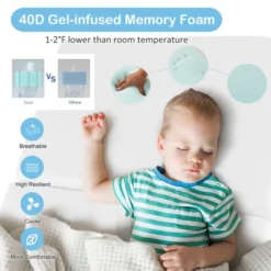 Babyjoy Tri-fold Pack And Play Mattress Topper 38" X 26" Mattress Pad W/ Carrying Bag -Baxton Studio Shop GUEST 492254fe 0025 4bdc b305 5ddf1d5b2c66