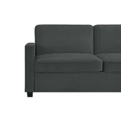 Queen Cassidy Sofa Sleeper Gray Velvet - Room & Joy -Baxton Studio Shop GUEST 496c3bb1 b8c5 4161 95f7 2cb52c8be570