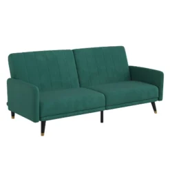 Flash Furniture Sophia Premium Split Back Sofa Futon, Convertible Sleeper Couch For Small Spaces In Soft Upholstery With Solid Wooden Legs -Baxton Studio Shop GUEST 49836a9c aecd 43da bd08 38c1bfab50e2 1