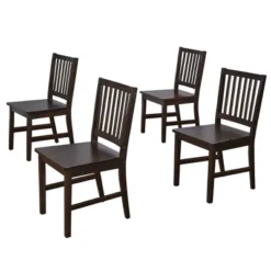 5pc Shaker Dining Set - Buylateral -Baxton Studio Shop GUEST 49f09b79 61f6 4f72 b011 601ae4150ba8