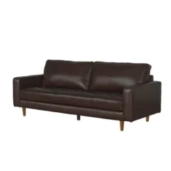 Hobbes Mid-Century Leather Sofa - Abbyson Living -Baxton Studio Shop GUEST 4a33d170 0617 4bcc ab43 22bea4695c29