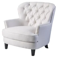 Tafton Tufted Club Chair - Christopher Knight Home -Baxton Studio Shop GUEST 4a6a17f2 6993 4783 ad39 4aaedb4f60d8