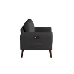 Nathan Stationary Loveseat - Lifestyle Solutions -Baxton Studio Shop GUEST 4b2a1575 bf7a 440d b592 1217aff824d5