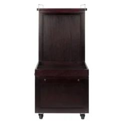 Galen Entertainment Cart With Serving Tray Wood/Espresso - Winsome 12 Galen Entertainment Cart With Serving Tray Wood/Espresso - Winsome -Baxton Studio Shop GUEST 4b8ef0fa fe57 4caa 97fd ecabe9ea1655