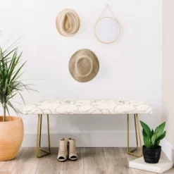 Alja Horvat Morning Dreams Bench - Deny Designs 7 Alja Horvat Morning Dreams Bench - Deny Designs -Baxton Studio Shop GUEST 4bab608f 6518 4869 a43d 61fffb15c6eb