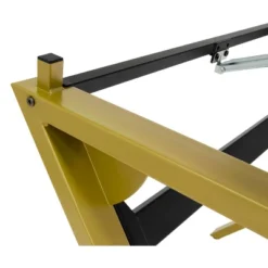 2pc Stellar Drawing Table With 36" Adjustable Top With Stool Set Black/Gold - Studio Designs -Baxton Studio Shop GUEST 4c0f3f24 dfd3 4dbe aa70 e62d681f74db