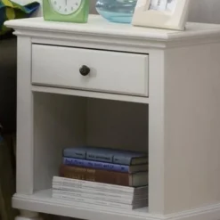 Home Bermuda Nightstand White/Espresso - Home Styles -Baxton Studio Shop GUEST 4cc17411 a493 4f00 9f11 4f227c3e38de