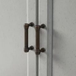 3pc Tara Sideboard And Pantry Set Distressed Gray - Crosley -Baxton Studio Shop GUEST 4ce19f1f 2357 440a 9fc8 2d6db003168c