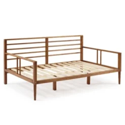 Mid Century Modern Solid Wood Spindle Daybed - Saracina Home -Baxton Studio Shop GUEST 4d9cbe1b 792d 47b1 a684 be0072f8c61e