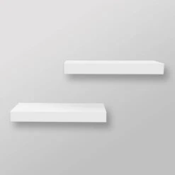 Set Of 2 16" Wood Ledge Wall Shelf - Threshold™ -Baxton Studio Shop GUEST 4dcd57fa 2a5d 4ca8 8eeb dec0f9c500d5