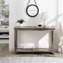 Classic Wood Console Table - Saracina Home -Baxton Studio Shop GUEST 4de02c5b b67c 4385 9742 ffb1d1fd0082