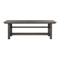 Keystone Ii Rustic Farmhouse Counter Height Dining Table Gray - Treasure Trove