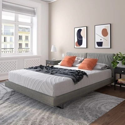 Costway 8'' Gel Infused Memory Foam Mattress Jacquard Firm Hybrid Pressure Relief QueenFull 10 Costway 8'' Gel Infused Memory Foam Mattress Jacquard Firm Hybrid Pressure Relief QueenFull - Image 10