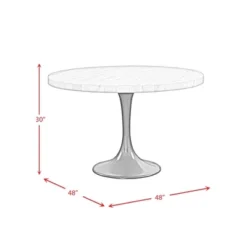 Mardelle Round Dining Table White - Picket House Furnishings 11 Mardelle Round Dining Table White - Picket House Furnishings -Baxton Studio Shop GUEST 4e708608 dbb2 4ed6 a4d1 6e4a6090fde1