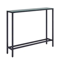 Dillard Narrow Console Table Gray - Aiden Lane -Baxton Studio Shop GUEST 4f71fc81 54a0 4f57 a62b 213f8d44248d