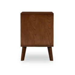 Reid 1 Drawer Nightstand Walnut - Linon -Baxton Studio Shop GUEST 4f80ca8a b56f 40f4 8c19 ef89b2db0b24