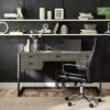 Arley Desk Weathered Gray - WyndenHall