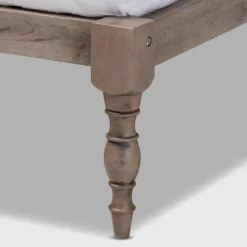 Iseline Wood Platform Bed Frame - Baxton Studio -Baxton Studio Shop GUEST 50504795 114b 40ab 95f8 50c18c8a038f