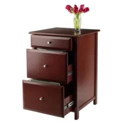 Delta File Cabinet Walnut - Winsome -Baxton Studio Shop GUEST 50e204b6 2364 4e71 8739 e091e0681711