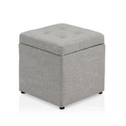Hilltop Storage Bench With 2 Ottomans Beige - HOMES: Inside + Out -Baxton Studio Shop GUEST 50f4f2e5 75ce 4661 9400 afc4324b6cc8